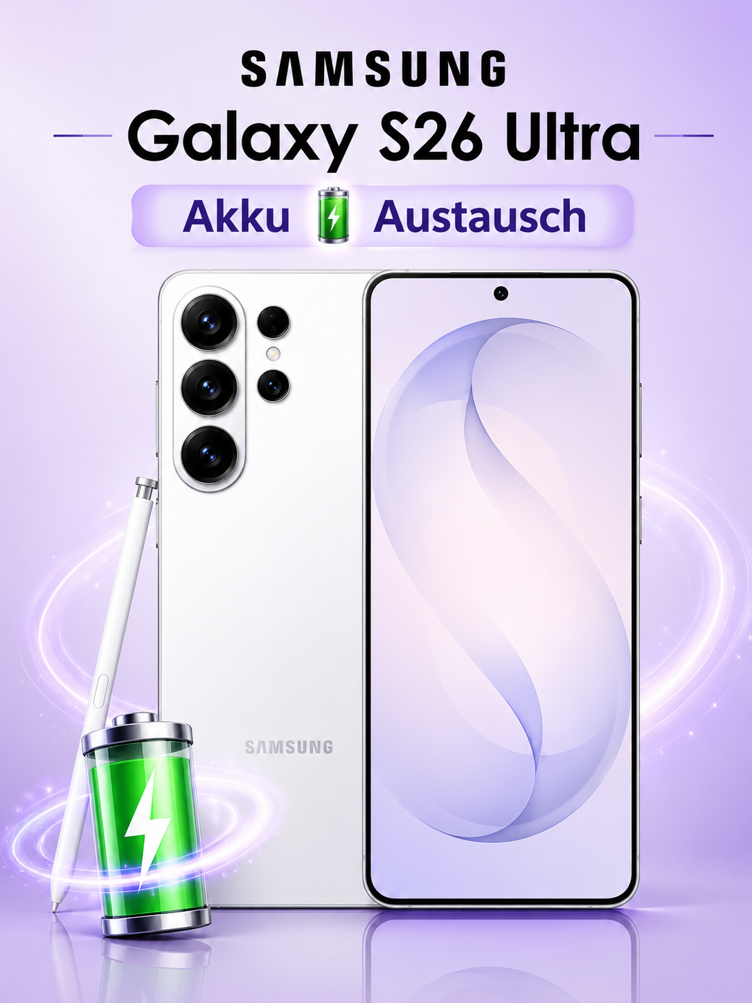 S26 Ultra Akku-Austausch